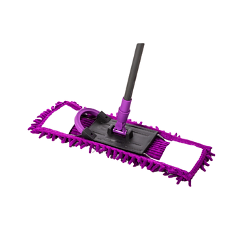 Швабра мікрофібра-локшина 40см 8044 фіолетовий МАКСУС+