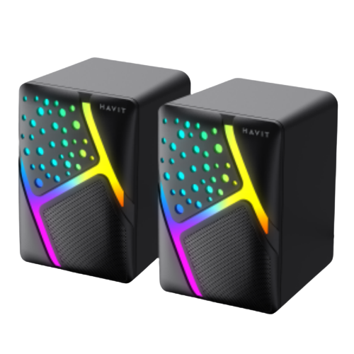 Акустична система 2.0 HV-SK763 6W USB чорний Havit, фото 1