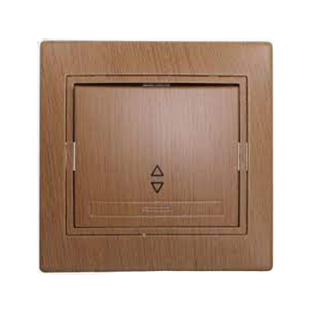 MIRA дуб класичний матовий Вимикач внутрішній прохідний Лезард