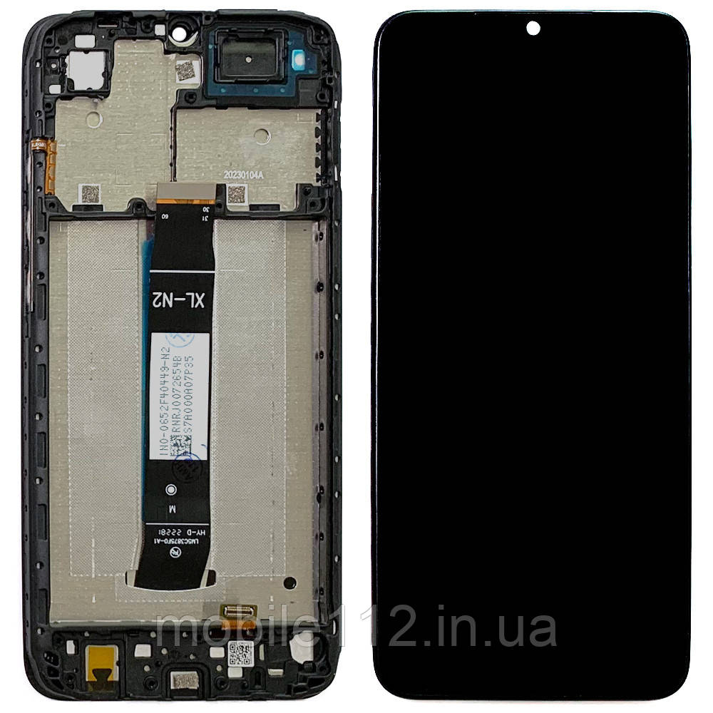 Екран (дисплей) Xiaomi Redmi A1 A1+ plus, Redmi A2 A2+ plus, Poco C50 C51 з тачскріном AAAA з рамкою