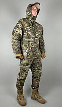 Костюм Гірка Анорак Анорак Мультикам, Армійська тактична камуфляжна форма з капюшоном 52 розмір, фото 3