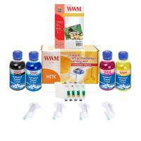 Комплект перезаправних картриджів WWM Epson Stylus SX125\/SX130\/SX235W (RC.T128Р)