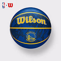 Мяч баскетбольный Wilson NBA TEAM GS WARRIORS размер 7 + насос + сумка