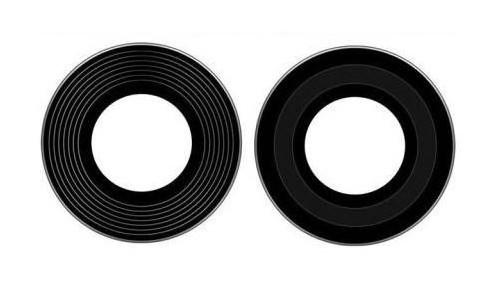 Скло камери для телефону Huawei Honor 8X, чорне