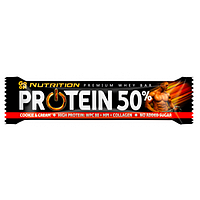 Протеиновый батончик Go On Nutrition Protein Bar 50 % 40 g (Cookie Cream)