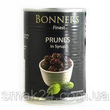 Чорнослив у легкому сиропі Bonners Prunes 420 г Великобританія
