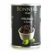 Чернослив в легком сиропе Bonners Prunes 420г Великобритания