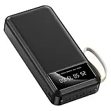 Power Bank TORIMA TRM-1021 20000 mAh з ліхтариком Портативний зарядний пристрій Black, фото 3