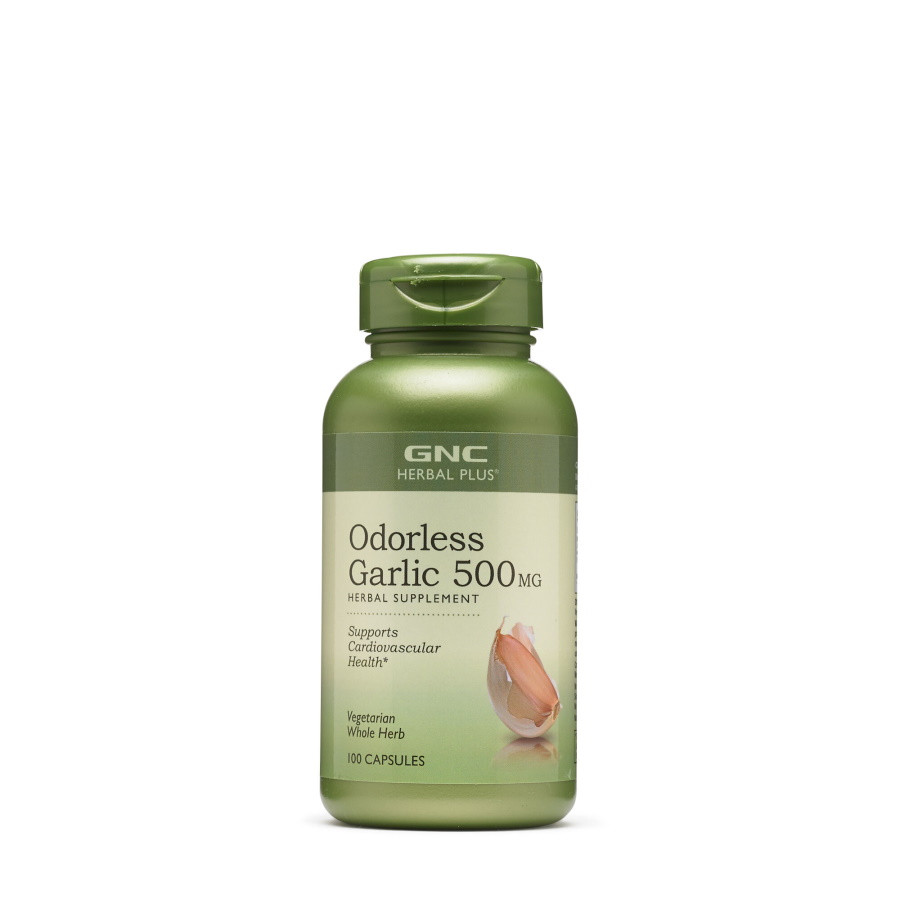 Odorless Garlic 500 mg GNC, 100 таблеток