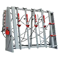 Пресс для склеивания с прижимными элементами на рамной конструкции Holzmann VSTR 3000 - MAST