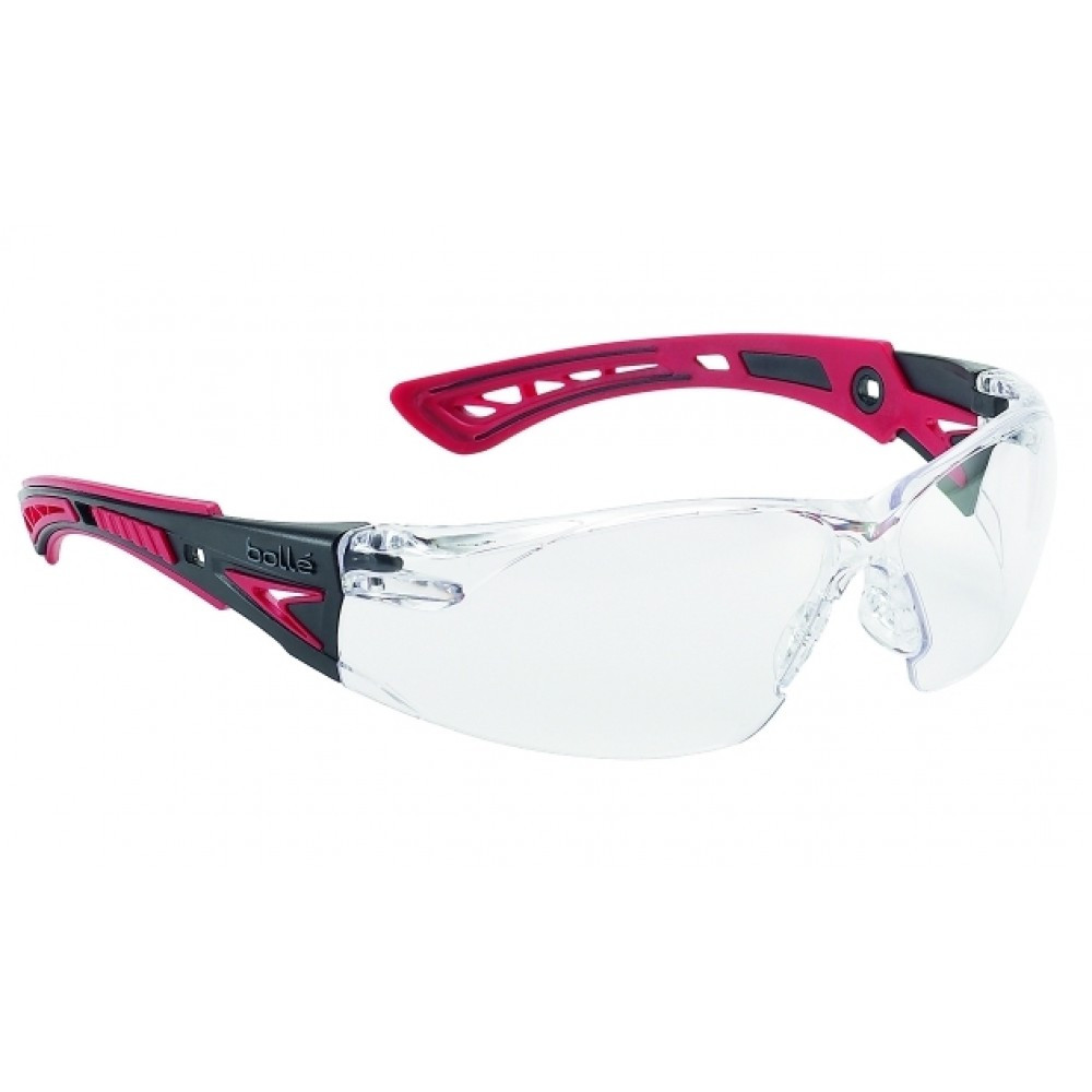 Открытые защитные очки с прозрачной поликарбонатной линзой RUSH+