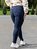 Джегінси жіночі на резинці великого розміру (розміри 48-62), фото 3