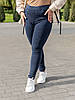 Джегінси жіночі на резинці великого розміру (розміри 48-62), фото 5