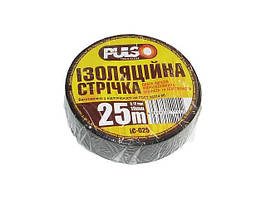 Ізострічка PULSO PVC 25 м чорна