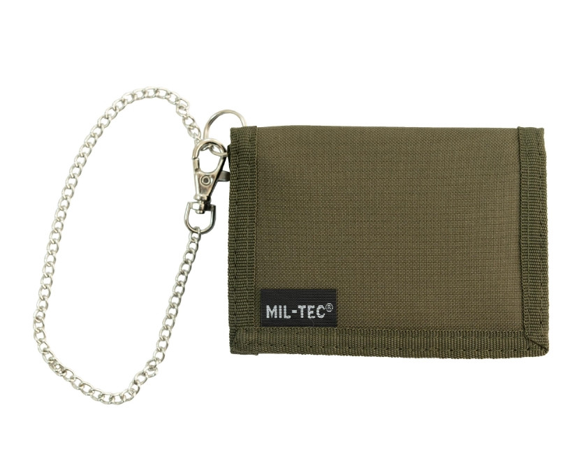 Портмоне гаманець із ланцюжком Mil-Tec OLive 15811001-, фото 1