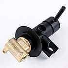 Гігієнічний душ прихованого монтажу VENTA BG22LVB колір чорний матовий, фото 4