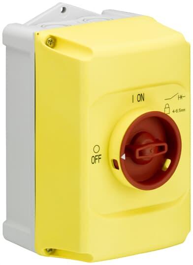 IB132-Y корпус до MS116/MS132, GY/BK IP65