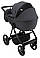 Коляска 2 в 1 Adamex Blanc Eco SA-5 графіт, фото 5