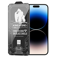 Стекло для iPhone 12 Pro Max защитное стекло для айфона WK Kingkong Lite 9D Curved WTP-014 black 6.7"