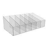 Диспенсер EKOSTAR для цукерок, снеків, горіхів, сухофруктів 6 комірок, фото 2