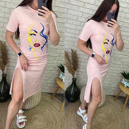 Стильна жіноча сукня, тканина "Трикотаж" 42, 44, 46 розмір 42, фото 1