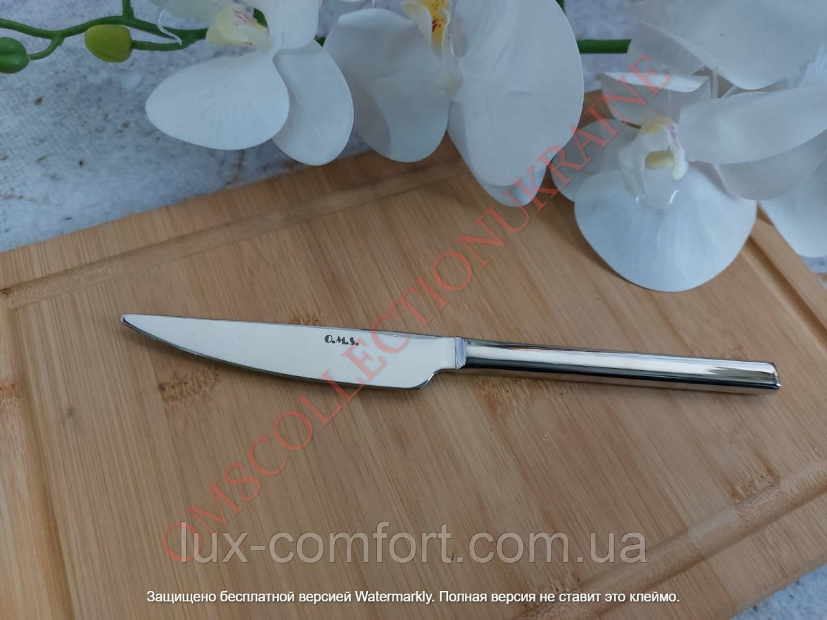 Ніж столовий OMS (2 шт.) 215 мм OMS 4112-НС-2 PCS Orchidea — Lux-Comfort