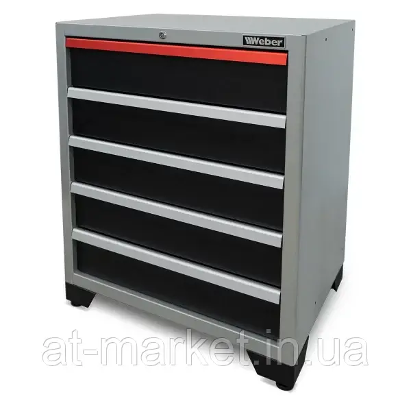 Купить Профессиональный шкаф для инструментов серии 510 с 5 ящиками ...