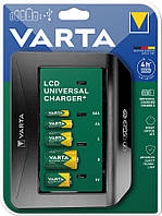 Зарядний пристрій Varta LCD Universal Charger Plus  4хAA/AAA/C/D, 1х9В Baumar - Порадуй Себе