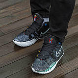 Чоловічі баскетбольні кросівки Nike Kyrie 7 Black/Green, фото 5