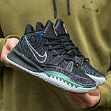Чоловічі баскетбольні кросівки Nike Kyrie 7 Black/Green, фото 9