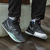 Чоловічі баскетбольні кросівки Nike Kyrie 7 Black/Green, фото 10