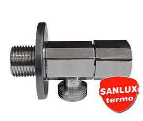 Приладовий кран Sanlux termo ST 501 1/2"х1/2" кутовий