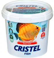 Корм для крупных видов рыб 1 л/ 600 гр Cristel Base Maxi