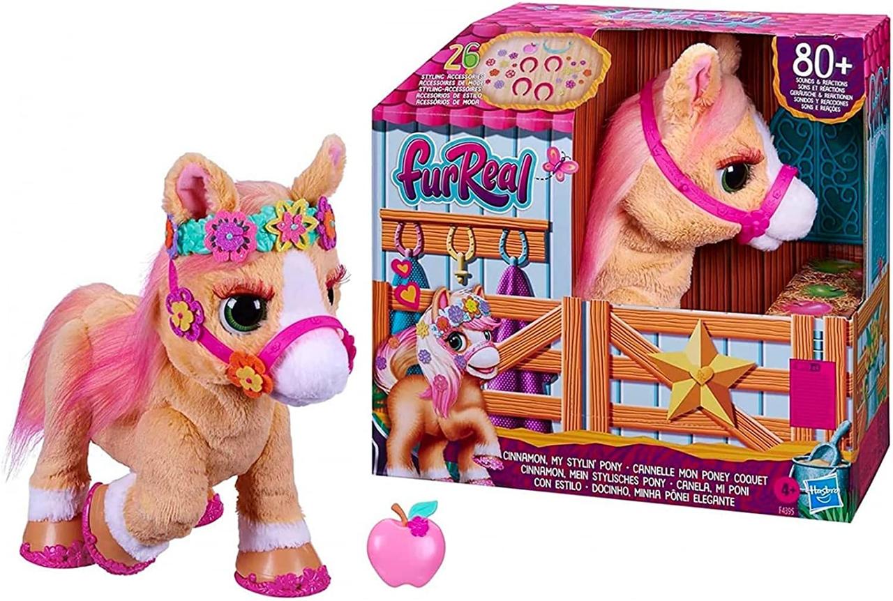 Інтерактивна іграшка Hasbro поні Кориця Синамон FurReal friends My Stylin Pony Cinnamon F4395 оригінал