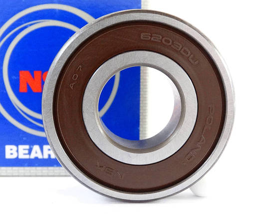 Підшипник 6203 DDU NSK (6203 2RS), фото 2