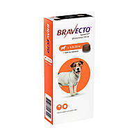 Bravecto для собак весом от 4.5 до 10 кг Жевательная таблетка 250 мг от клещей и блох