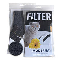 Moderna фильтр для закрытых туалетов для кошек 15,5х16 см