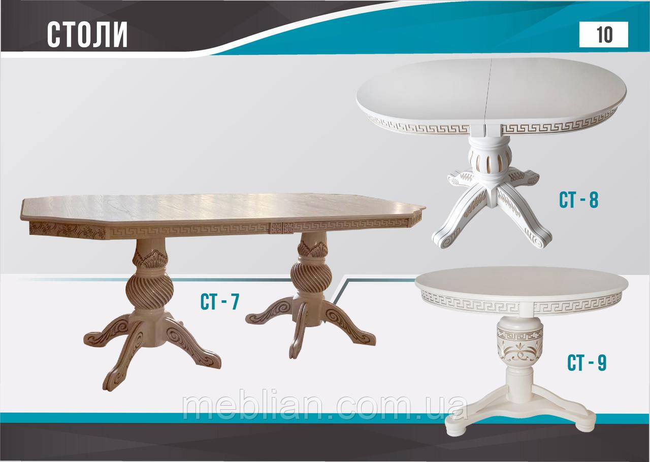 Стіл круглий СТ-9, фото 1