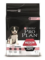 Корм Pro Plan Puppy Medium Sensitive 12 кг для щенков средних пород с лососем