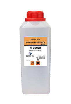 Мурашина кислота 85% ч 1L (1.2 кг)