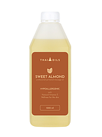 Масажна олія для всіх типів шкіри зволожуюча Thai Oils Sweet almond 1000 ml Олія для масажу