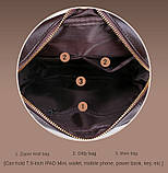 Чоловіча сумка через плече Барсетка Чоловіча сумка для документів, фото 8