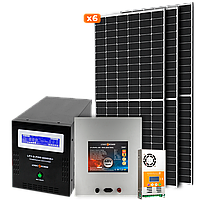 Солнечная электростанция (СЭС) 4kW АКБ 4.3kWh (литий) 100 Ah Премиум(154571585#)