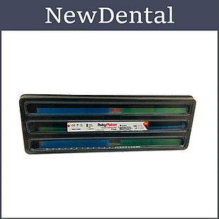 Штрипси для полірування RubyPlaton 75 шт Синьо-зелений