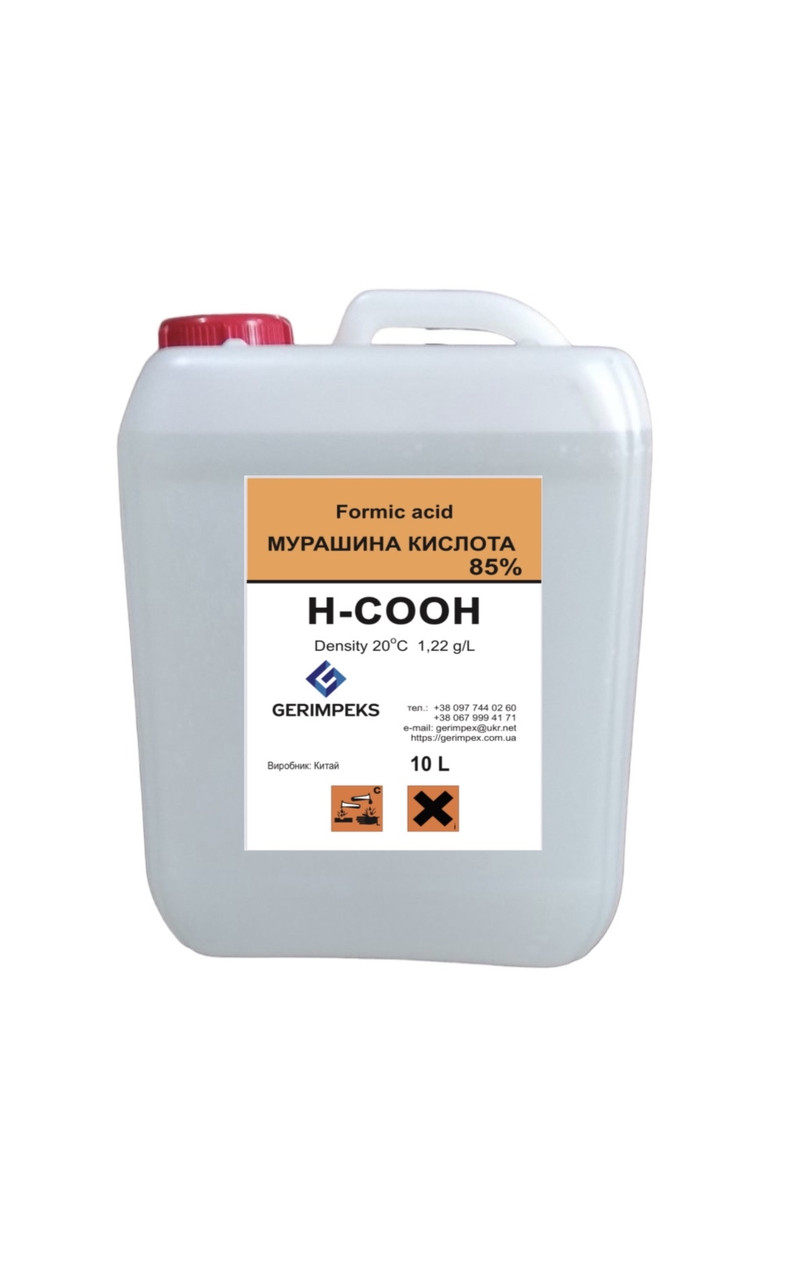 Мурашина кислота (85%) ч 10L
