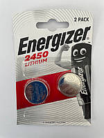 Батарейка Energizer CR2450 Lithium 3V 1 шт (блістер по 2 шт.)