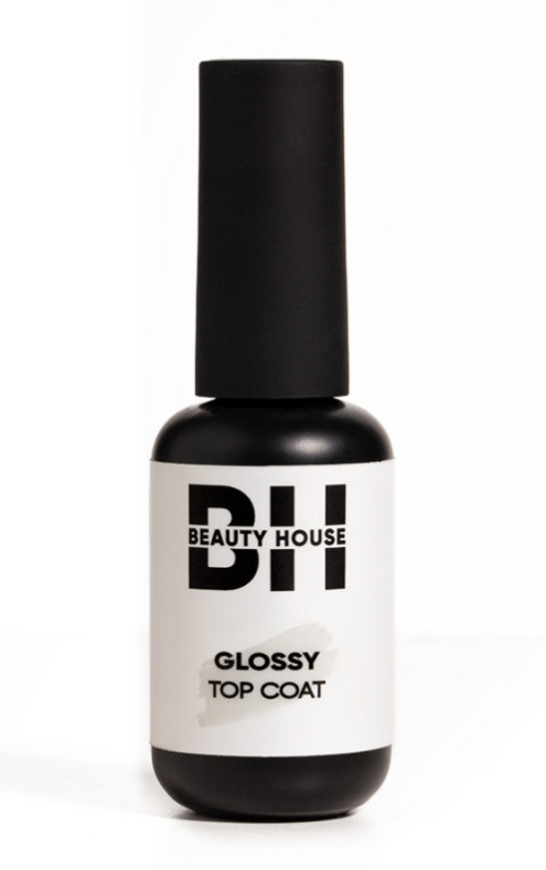 Закріплювач для гель-лаку без липкого шару Beauty House Glossy Top Coat 8 мл (5060618293268)