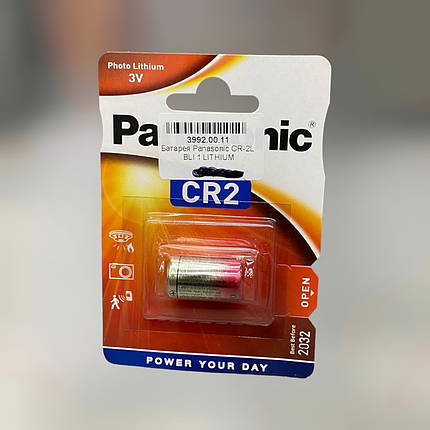Батарейка Panasonic CR-2L BLI 1 LITHIUM (CR-2L/1BP), фото 1