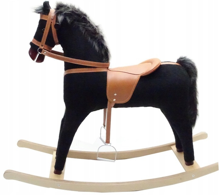 Кінь — гойдалка Domil Чорна