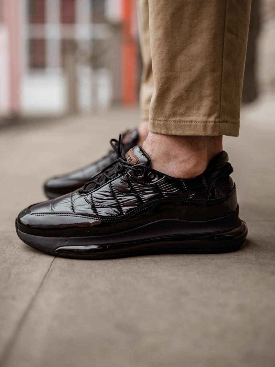 Мужские повседневные черные кроссовки текстиль на лето, легкие удобные прочные кроссовки для мужчин 43 - фото 1 - id-p1909467505